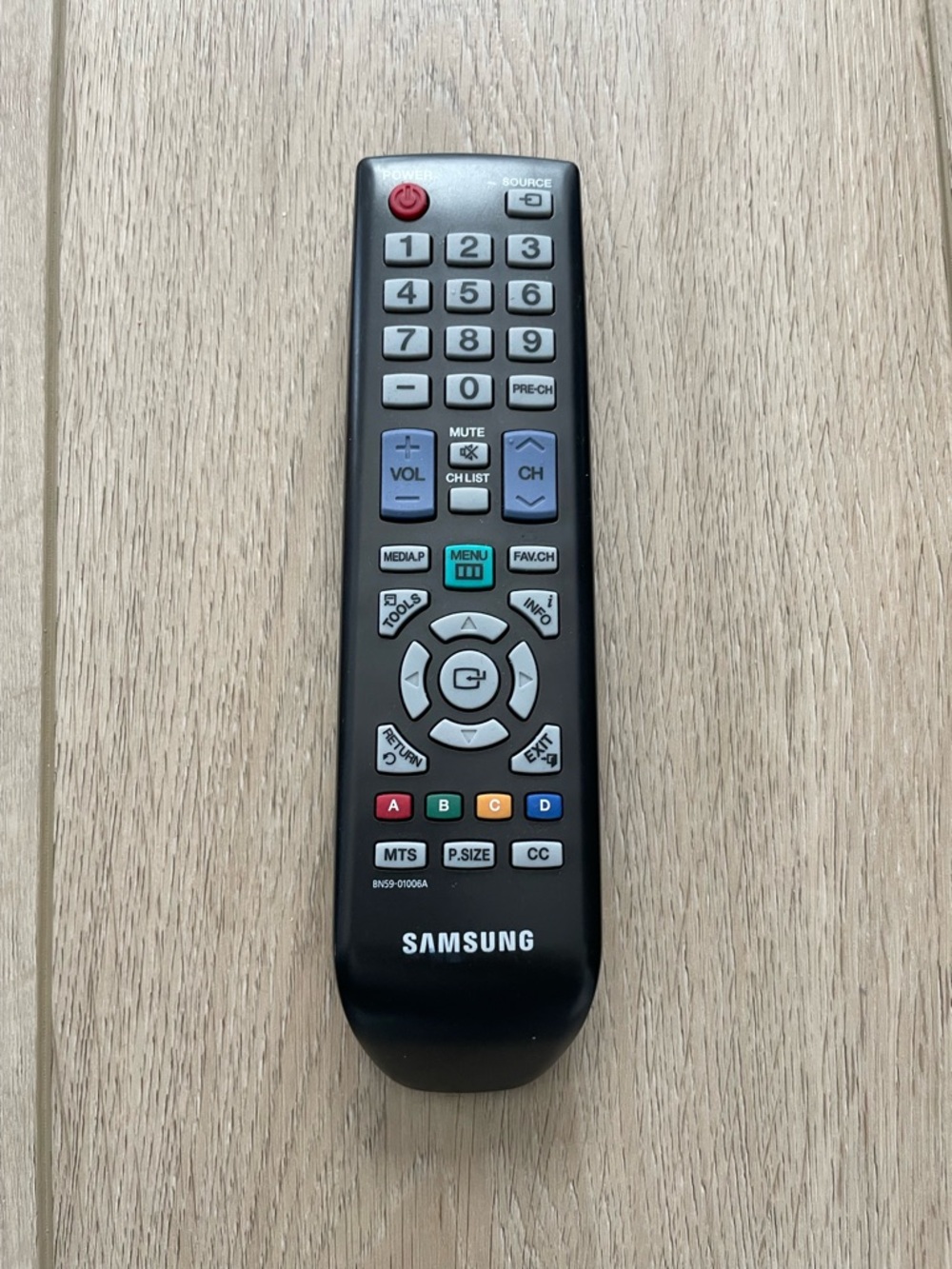 samsung BN59-00857A remote control Pre Owned Missing Battery Cover